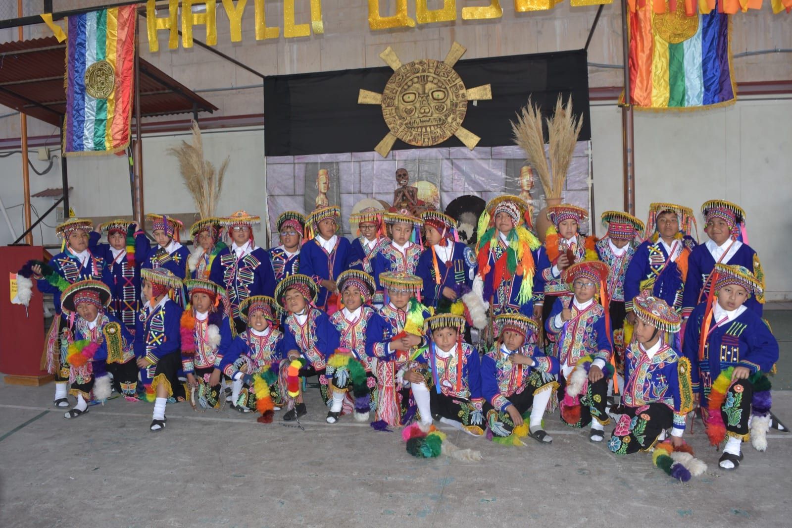 Jardines del colegio